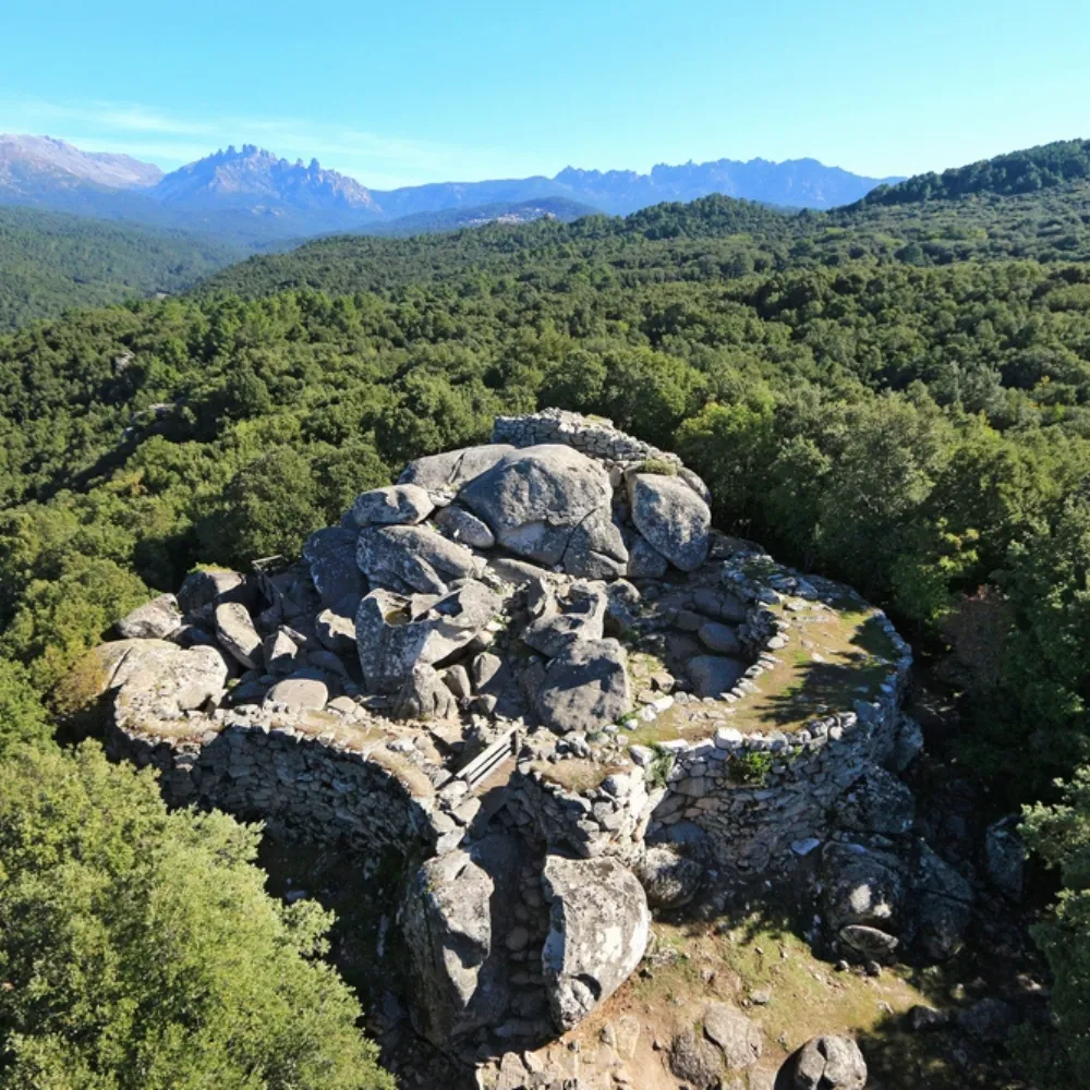 Site archéologique Cucuruzzu Levie